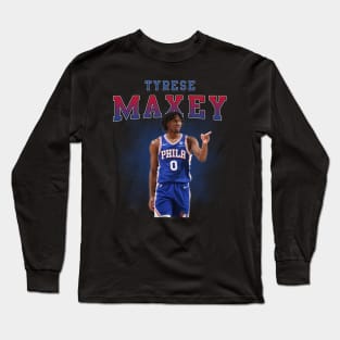 Tyrese Maxey Long Sleeve T-Shirt